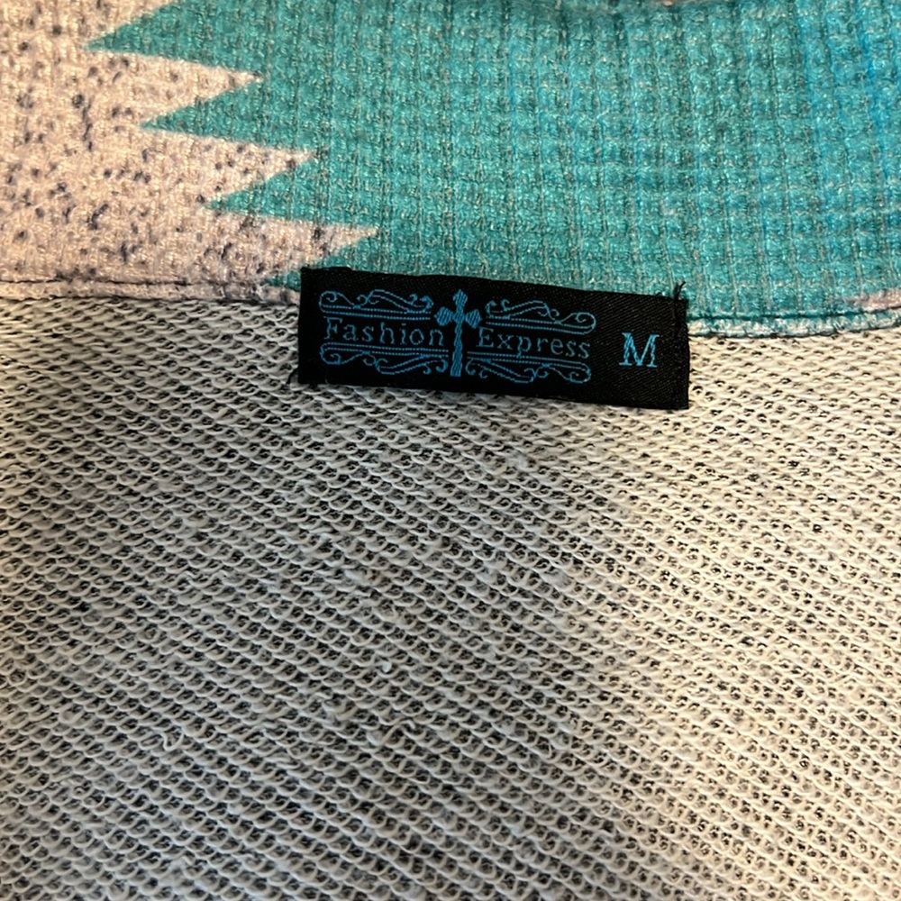 Aztec zip up jacket - Picture 2 of 3